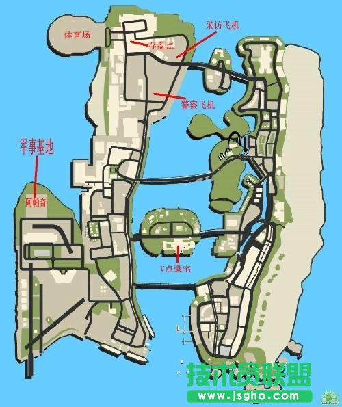 《侠盗猎车：罪恶都市》飞机攻略 在哪找到飞机