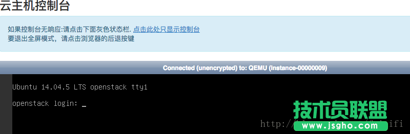 Openstack使用ubuntu镜像启动虚拟机实例详解