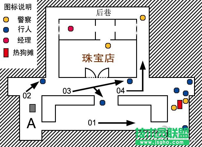 《收获日2》珠宝店不触发警报潜入方法