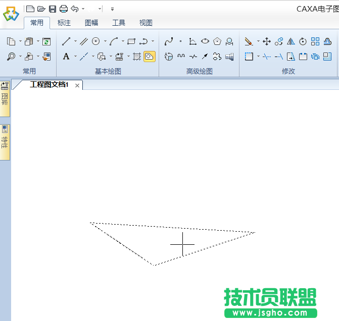 CAXA怎么使用填充命令填充图形