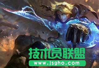 LOL拳头亲儿子EZ大招闪现 收获意外的人头