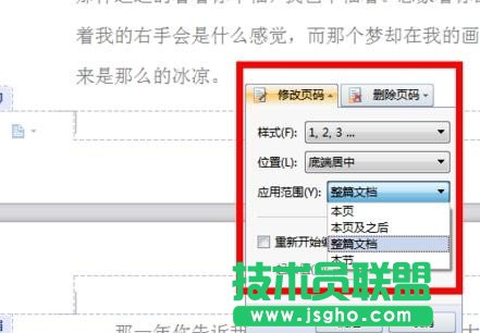 wps2016怎么设置页码格式