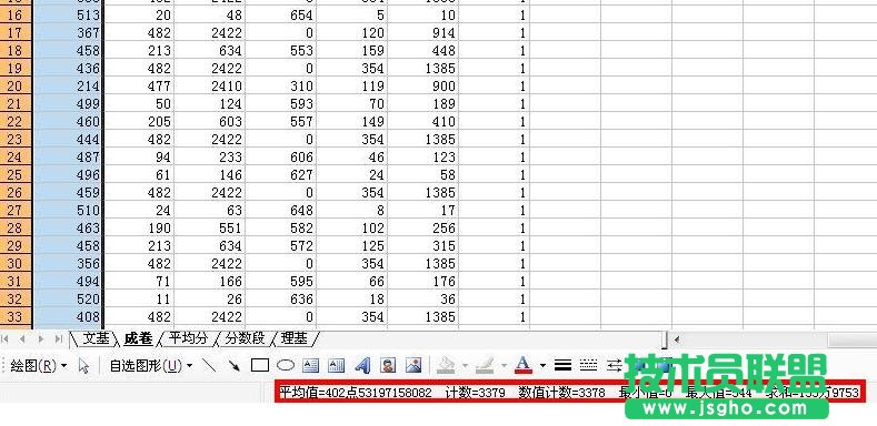 WPS表格成绩统计教程