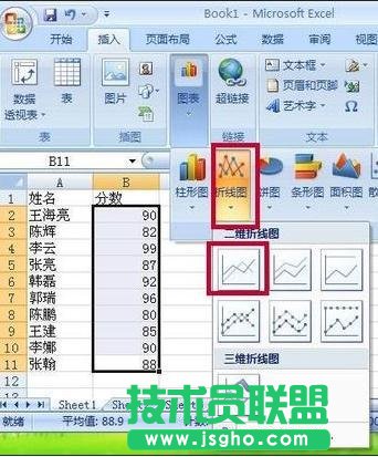 如何利用excel制作折线图