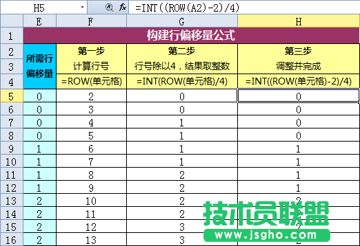WPS表格公式法将多列数据合并为一列
