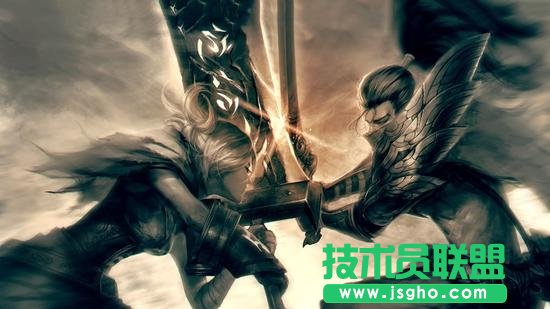 LOL锐雯竟能抵消控制 终极技巧学会变大神