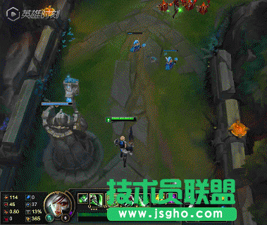 LOL锐雯竟能抵消控制 终极技巧学会变大神