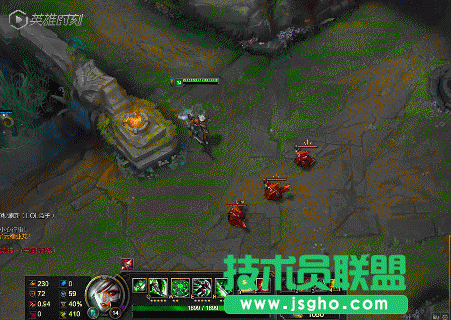 LOL锐雯竟能抵消控制 终极技巧学会变大神
