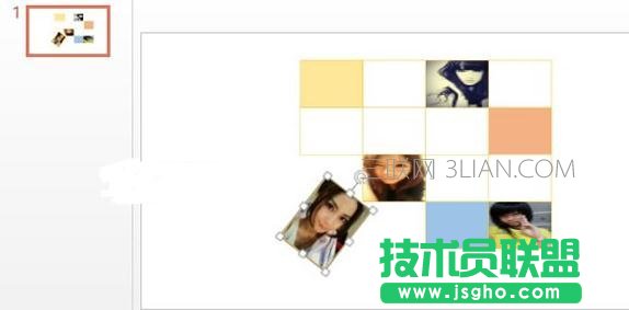 ppt怎么制作缺失拼图