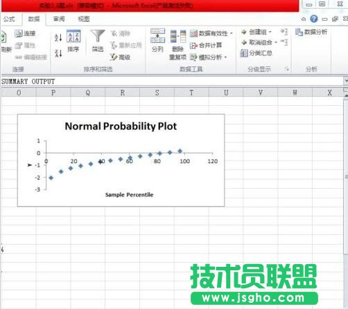 excel如何画标准正态概率图