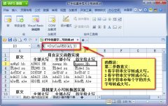 WPS表格如何批量转换字母大小写