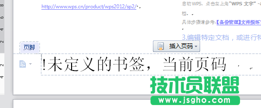 WPS文字在同一页上显示两个页码