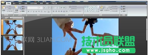 ppt如何设置自动切换 三联