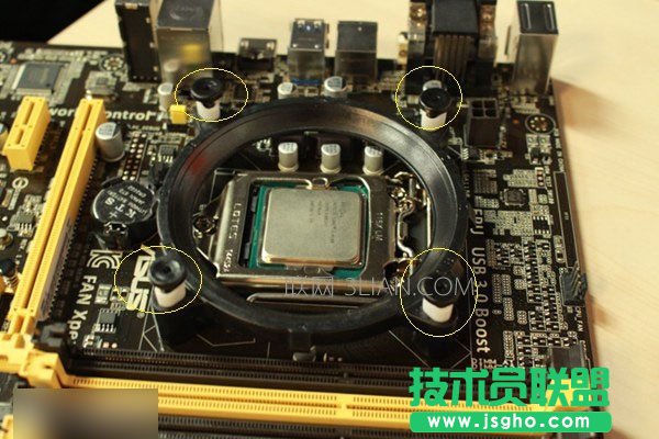电脑组装教程 散热器安装教程