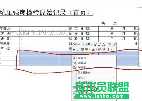 word中制作复杂表格方法