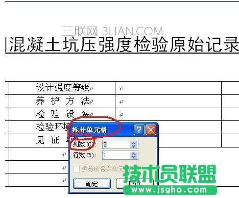 word中制作复杂表格方法