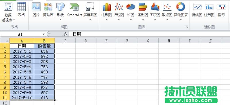 excel制作随着滚动条变化的动态图表方法