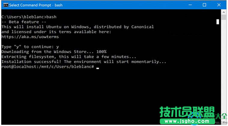 Win10系统如何开启Linux Bash命令行？   三联