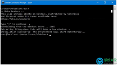 Win10系统如何开启Linux Bash命令行？