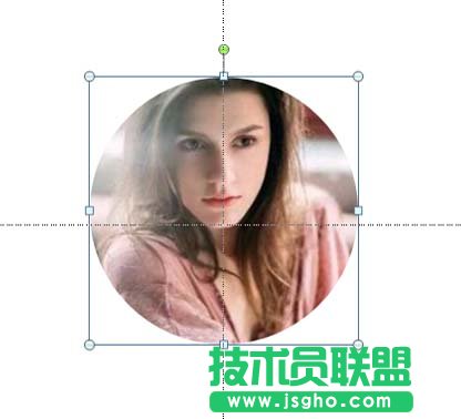 ppt如何设计一款圆形人物头像