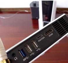 微型投影仪如何给台式机做显示器