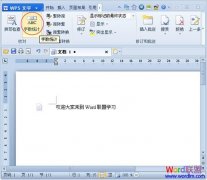 WPS文字如何实现字数统计