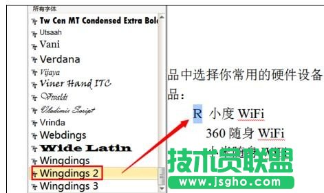 wps文字如何输入方框打勾符号