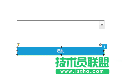 Axure RP 8怎么制作按钮控制下拉框选项?