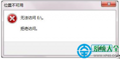 Win7系统电脑磁盘打不开怎么办？