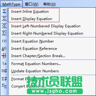 如何将MathType公式粘贴到文档 三联