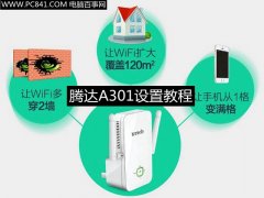 腾达A301怎么设置