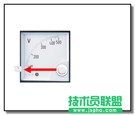 PPT如何制作摆动的电压表指针动画