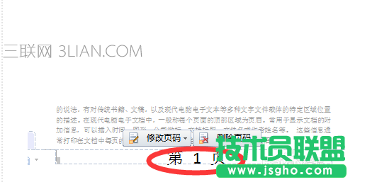word文档怎么插入页脚