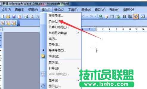 word文档怎么加入页码