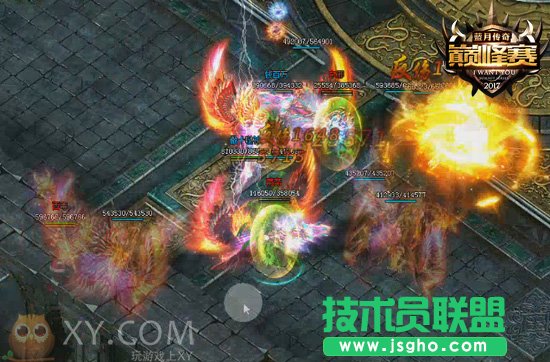 XY游戏《蓝月传奇》巅峰赛 重燃传奇热潮
