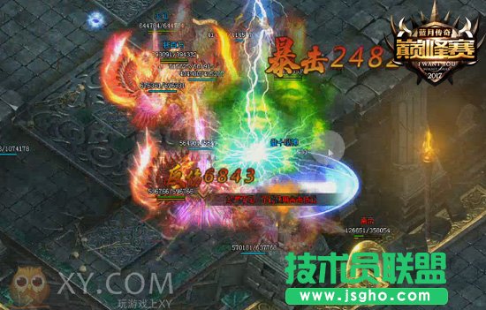XY游戏《蓝月传奇》巅峰赛 重燃传奇热潮