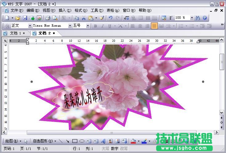 WPS文字为照片锦上添花教程