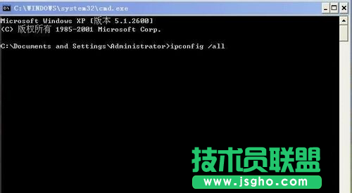 xp系统dns地址 快速查看新萝卜家园XP系中DNS地址