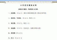 wps文字怎么计算试卷总分？