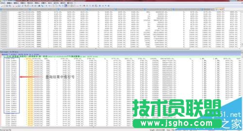 notepad++查询结果怎么去除行号?  三联