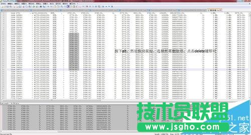 notepad++查询结果怎么去除行号?
