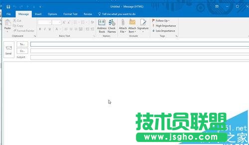 outlook2013邮件中怎么删除回车符号?   三联