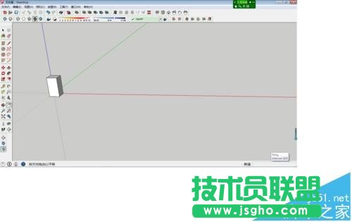 SketchUp怎么快速复制图形?  三联