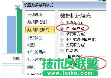 制作带涨跌箭头的柱形图