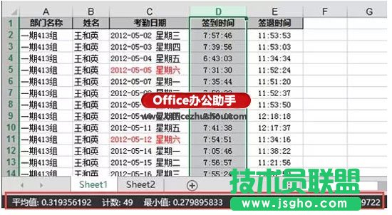 Excel表格中分列功能详解