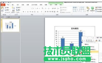 ppt如何添加可编辑柱形图