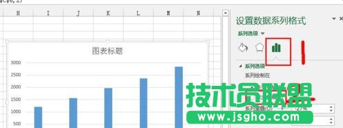excel中如何添加次坐标轴