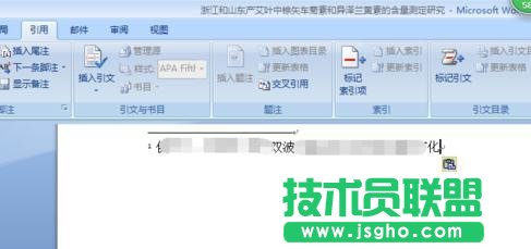 word如何制作参考文献