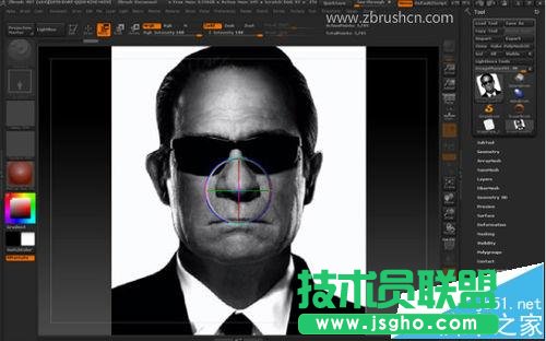 ZBrush背景图不能缩放怎么使用参考图设置大小?   三联