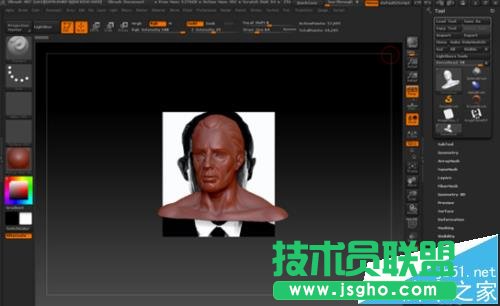 ZBrush背景图不能缩放怎么使用参考图设置大小?